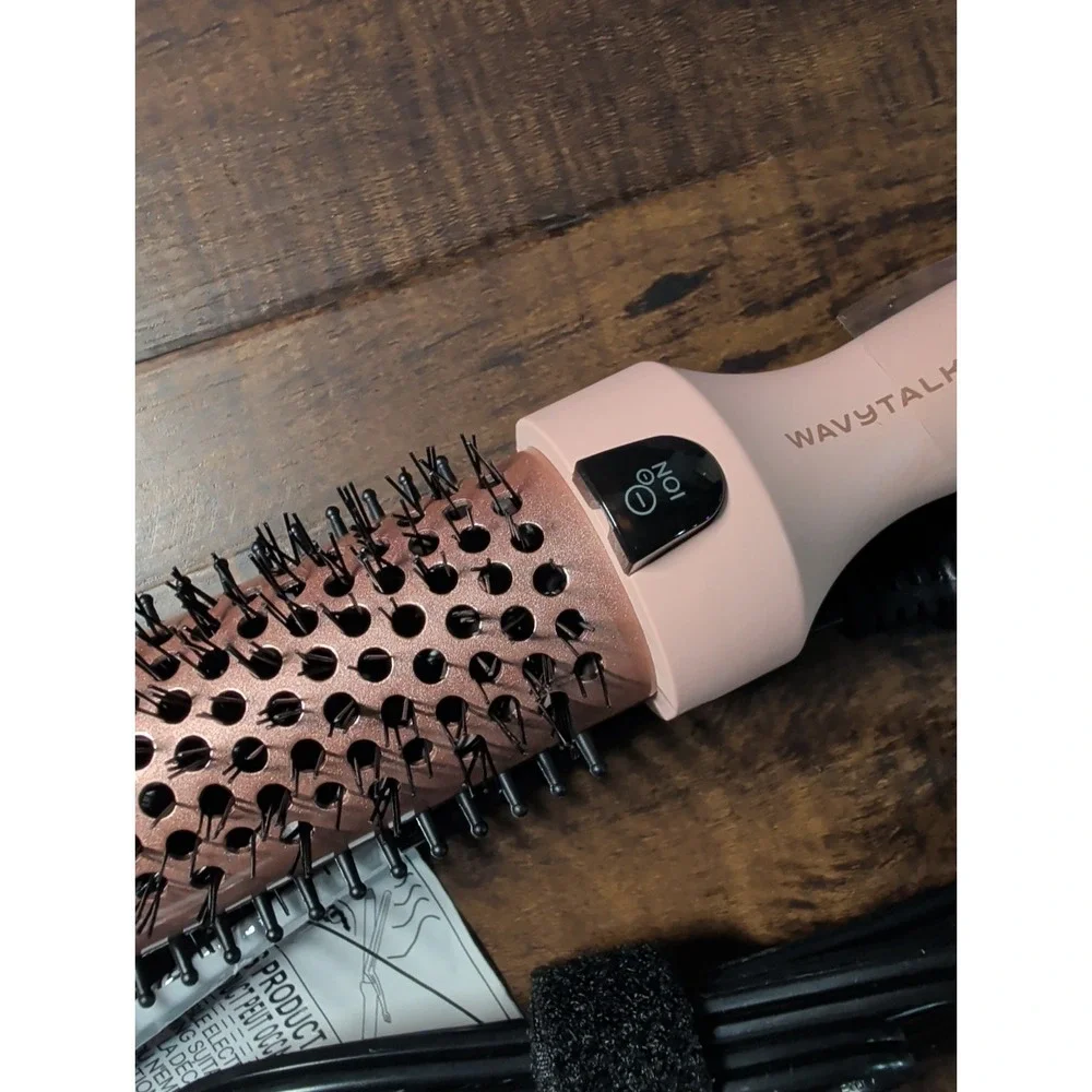 Wavytalk Blowout Boost Ionic Ceramic Thermal Brush 1 in Pink Model 196